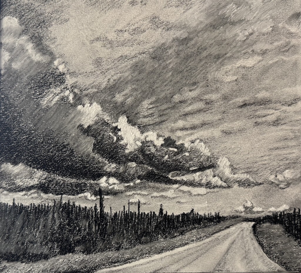 Smoking Down The Road by Helen E. Becker